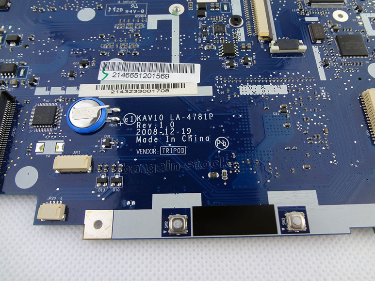 GENUINE Acer Aspire ONE D150 Motherboard LA-4781P Intel CPU KAV1